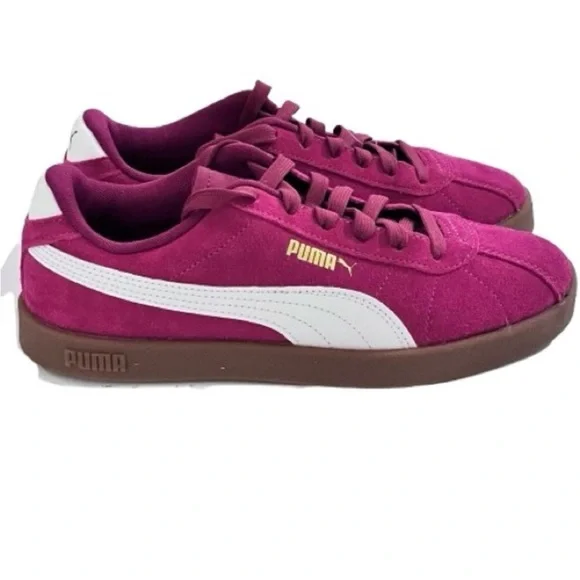 🆕- Puma Club II Suede Sneaker. Winter Berry. Size: 7.5. NWT - Picture 7 of 11